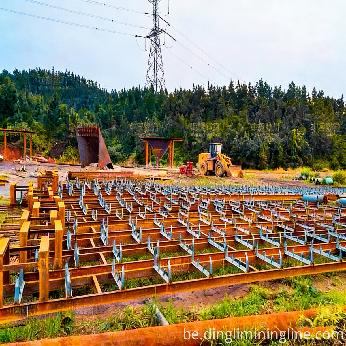 200 т/г драбнільна-прасейвальная лінія 200 TPH Crushing Screening Line